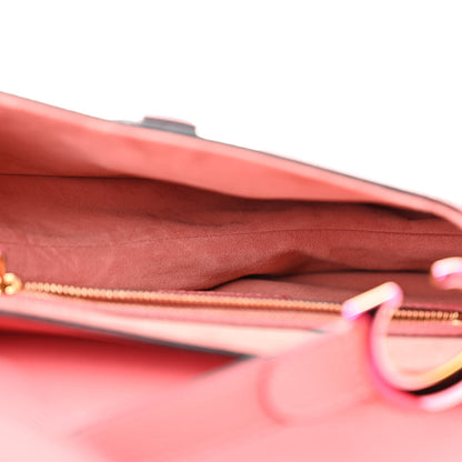 Christian Dior Grained Calfskin Saddle Bag Pink 5 of 10
