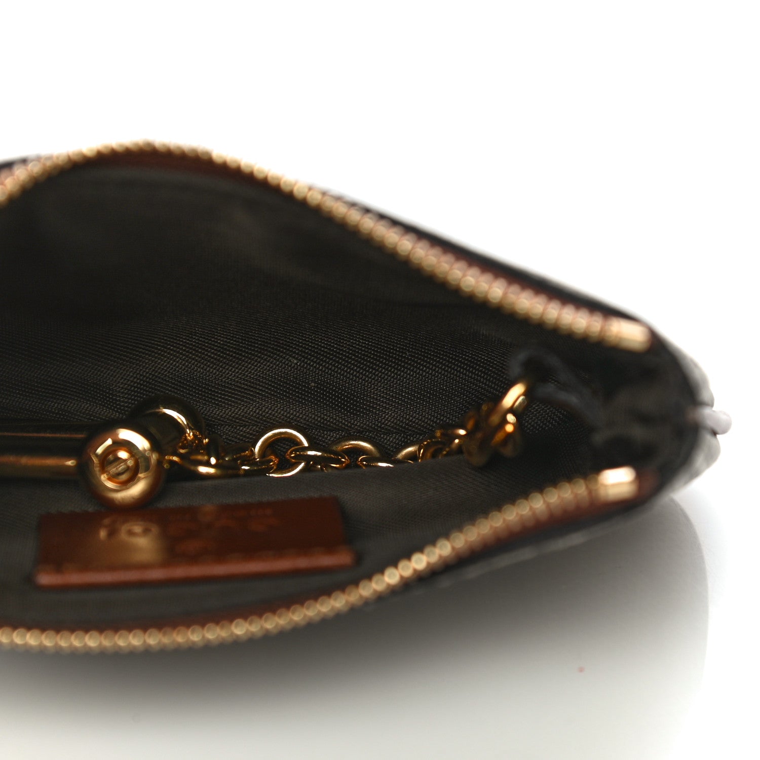 Gucci GG Supreme Monogram Key Case Brown 5 of 11
