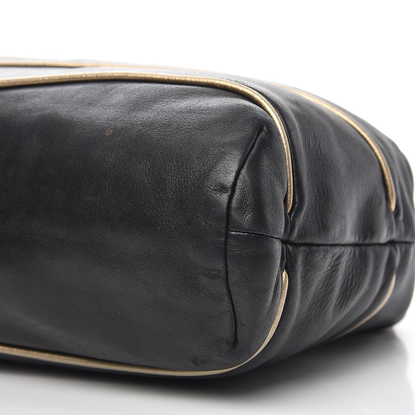 Lambskin Constructivism Tote Black