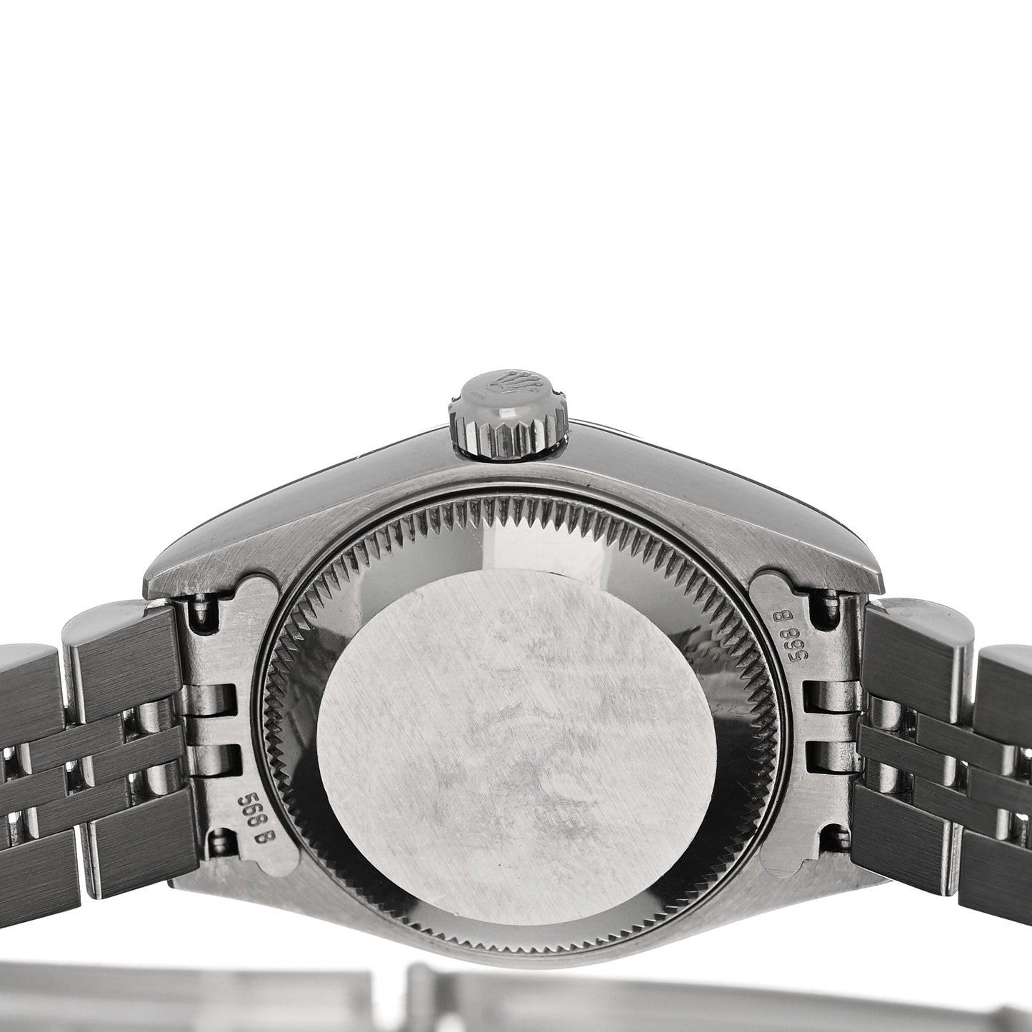 Stainless Steel 18K White Gold Diamond 26mm Oyster Perpetual Datejust Watch Blue Gradient 79174