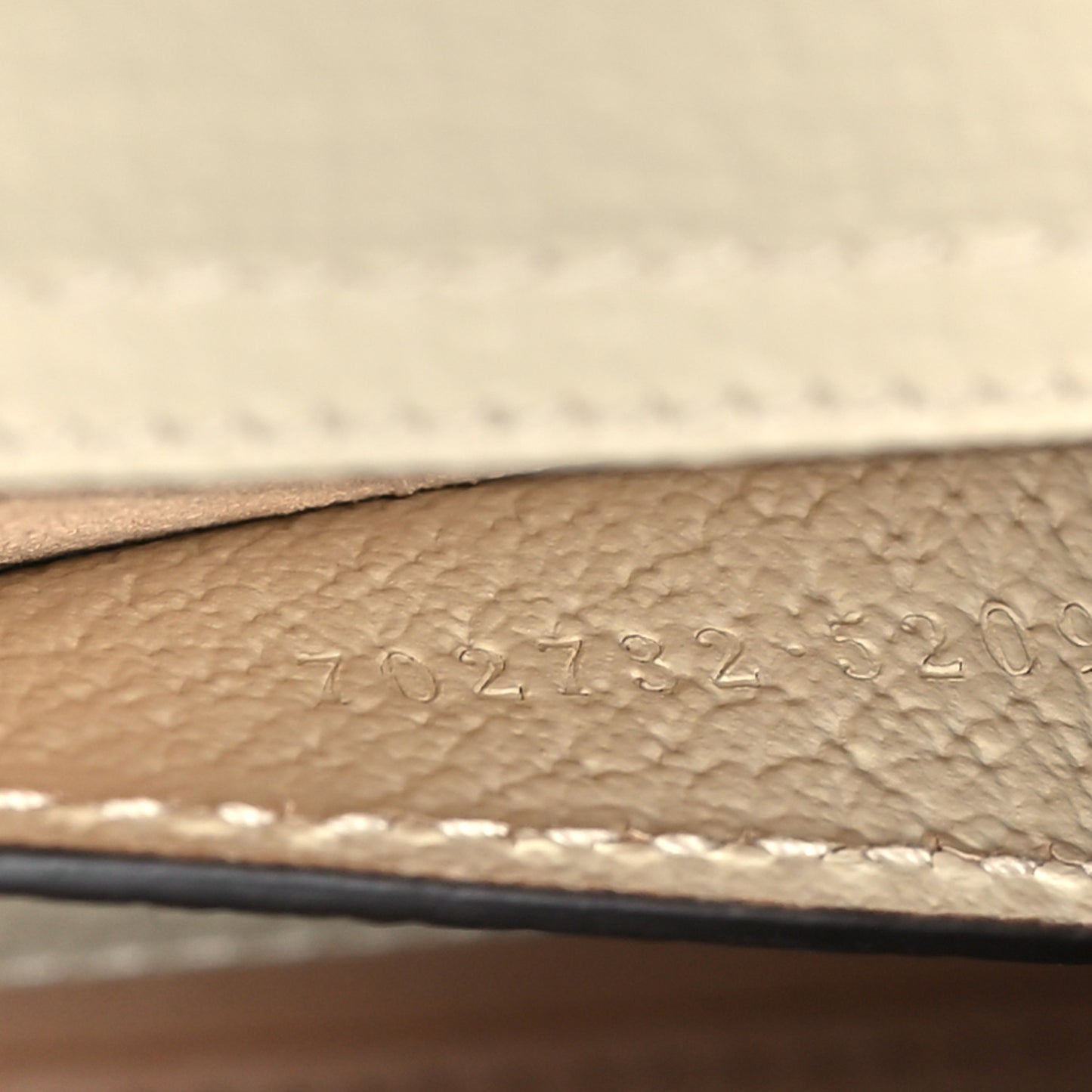 Textured Calfskin Web Mini Diana Tote Bag Mystic White