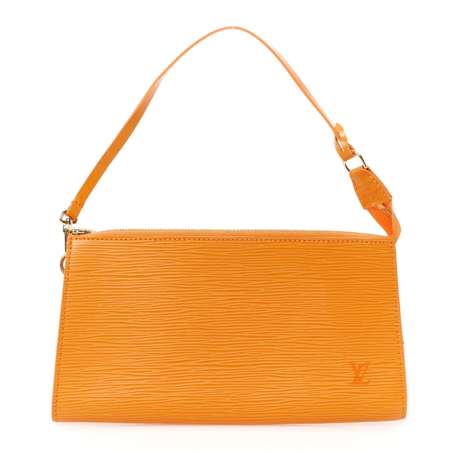 Epi Pochette Accessories 21 Mandarin