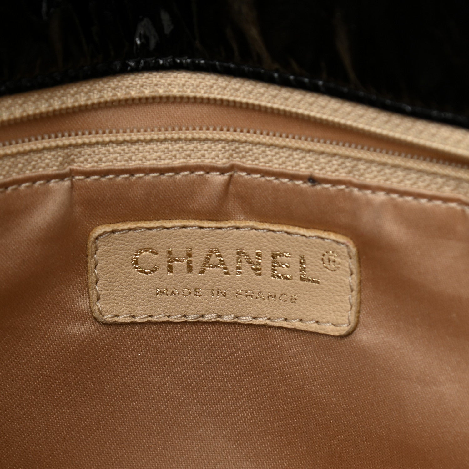 Chanel Vinyl Medium Rock and Chain Flap Black 6 of 11