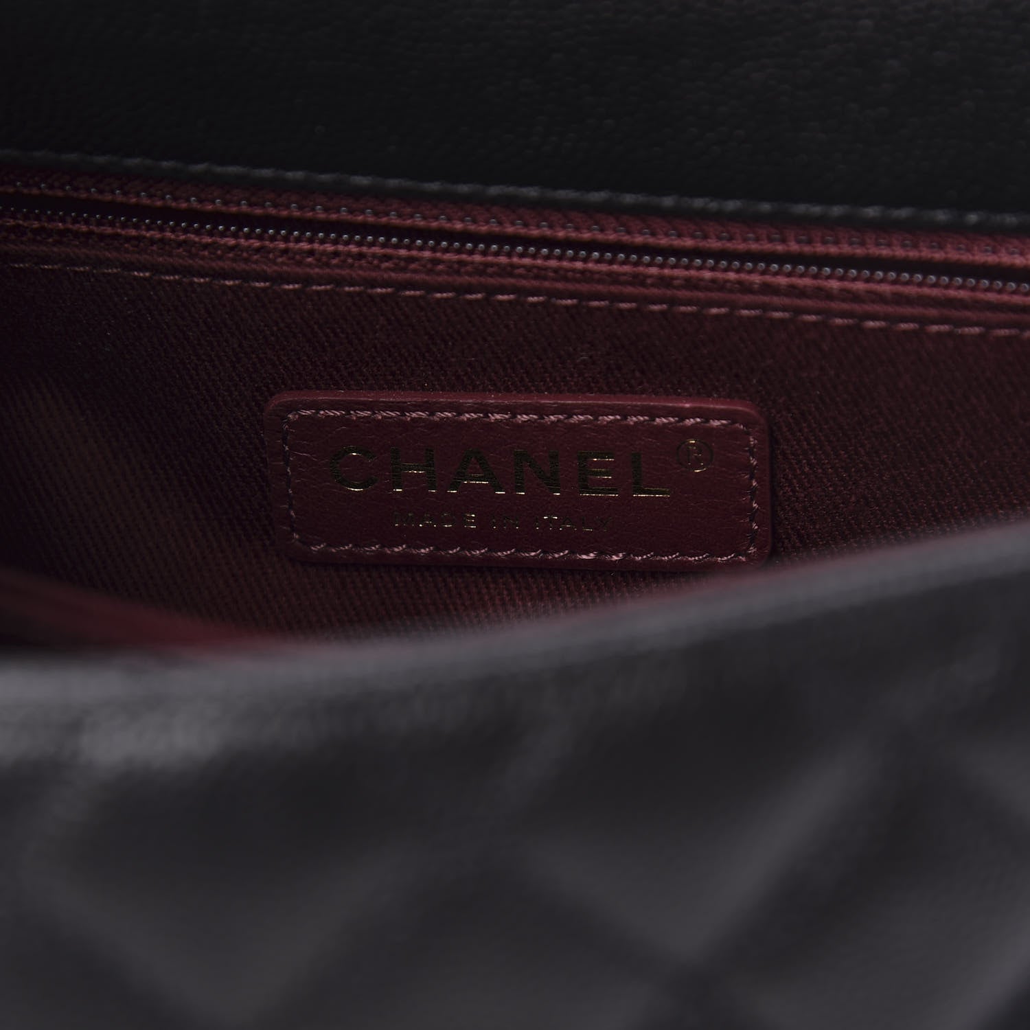 Chanel Caviar Quilted Mini Coco Handle Flap Black 6 of 11