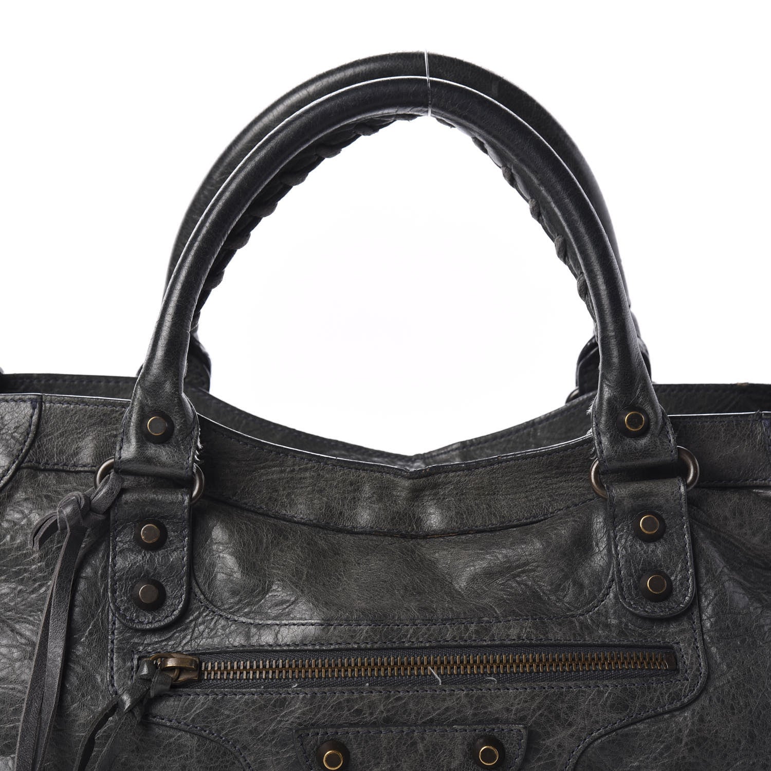 Balenciaga Agneau Classic Hardware City Anthracite 8 of 8