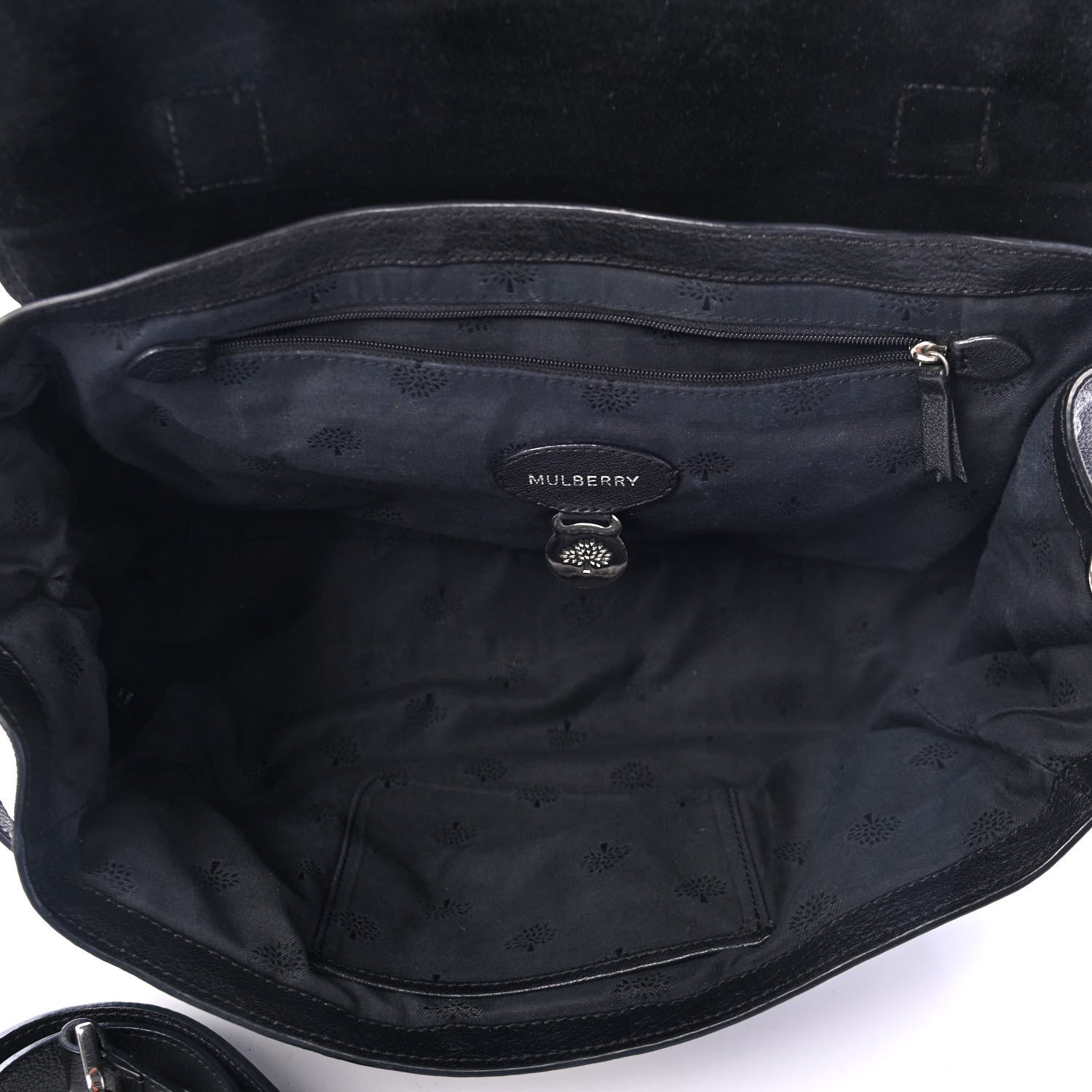 Mulberry Polished Buffalo Medium Alexa Black 4 of 4