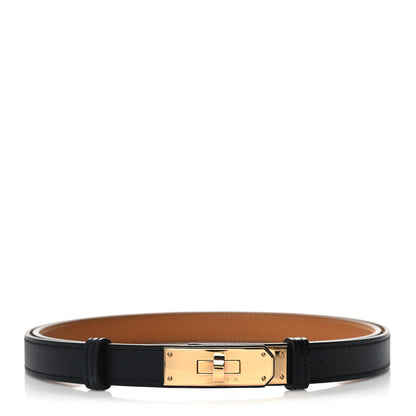Hermes Epsom Kelly Belt Black 1 of 3
