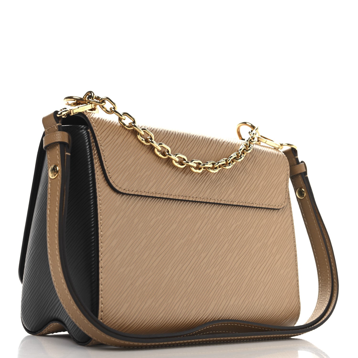 Louis Vuitton Epi Twist Shoulder Bag MM Camel 4 of 11