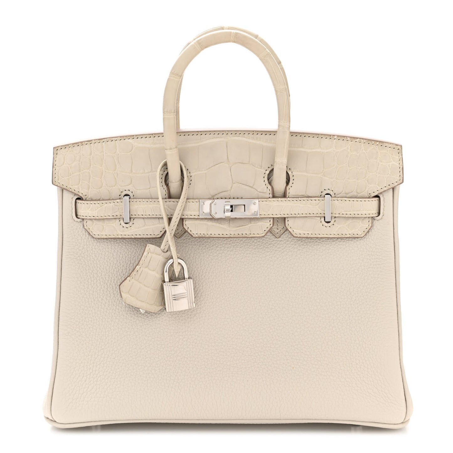 Togo Matte Alligator Birkin Touch 25 Beton