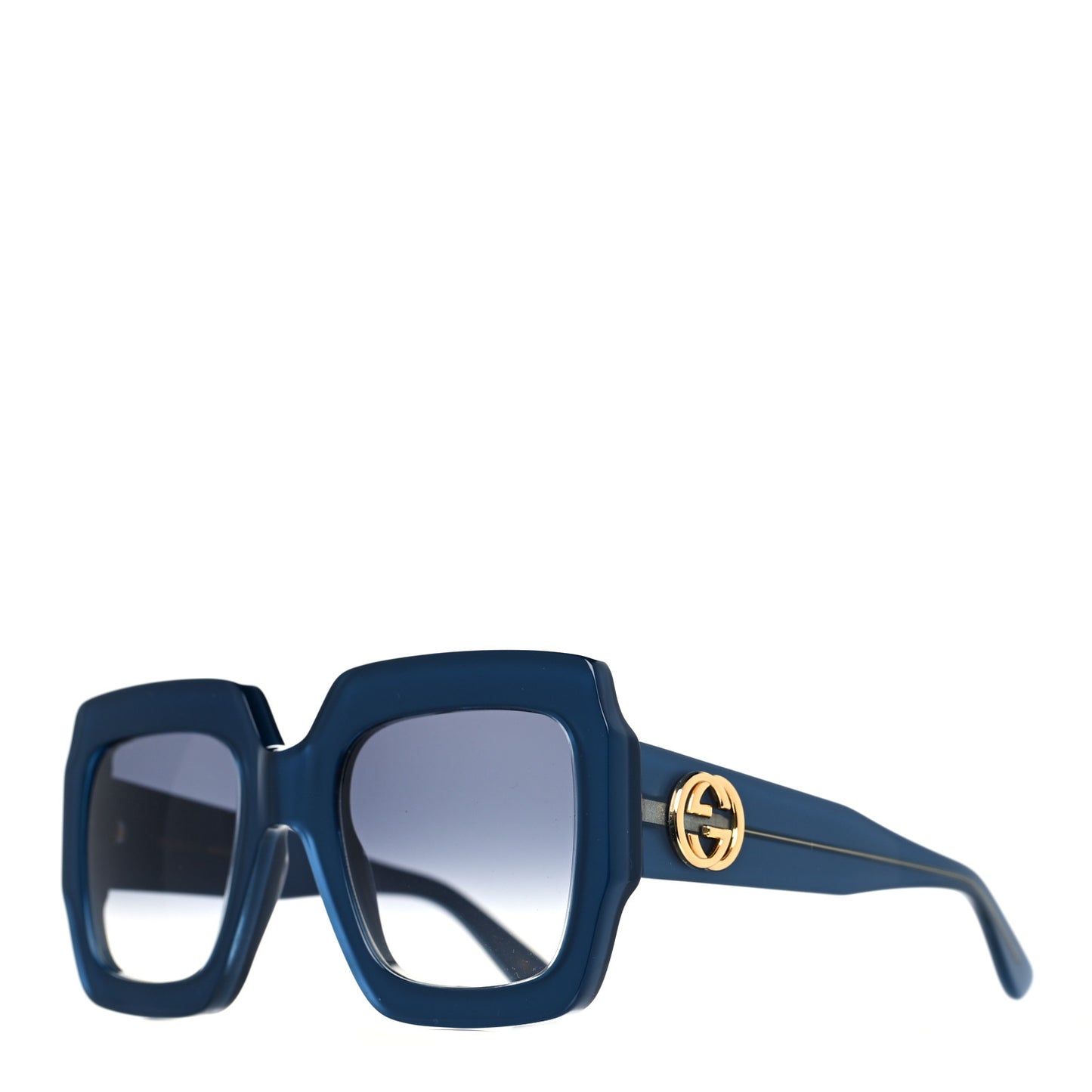 Acetate Square Web Frame GG0178S Sunglasses Navy