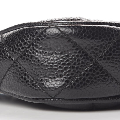 Chanel Caviar Quilted CC Shoulder Bag Black 9 of 11