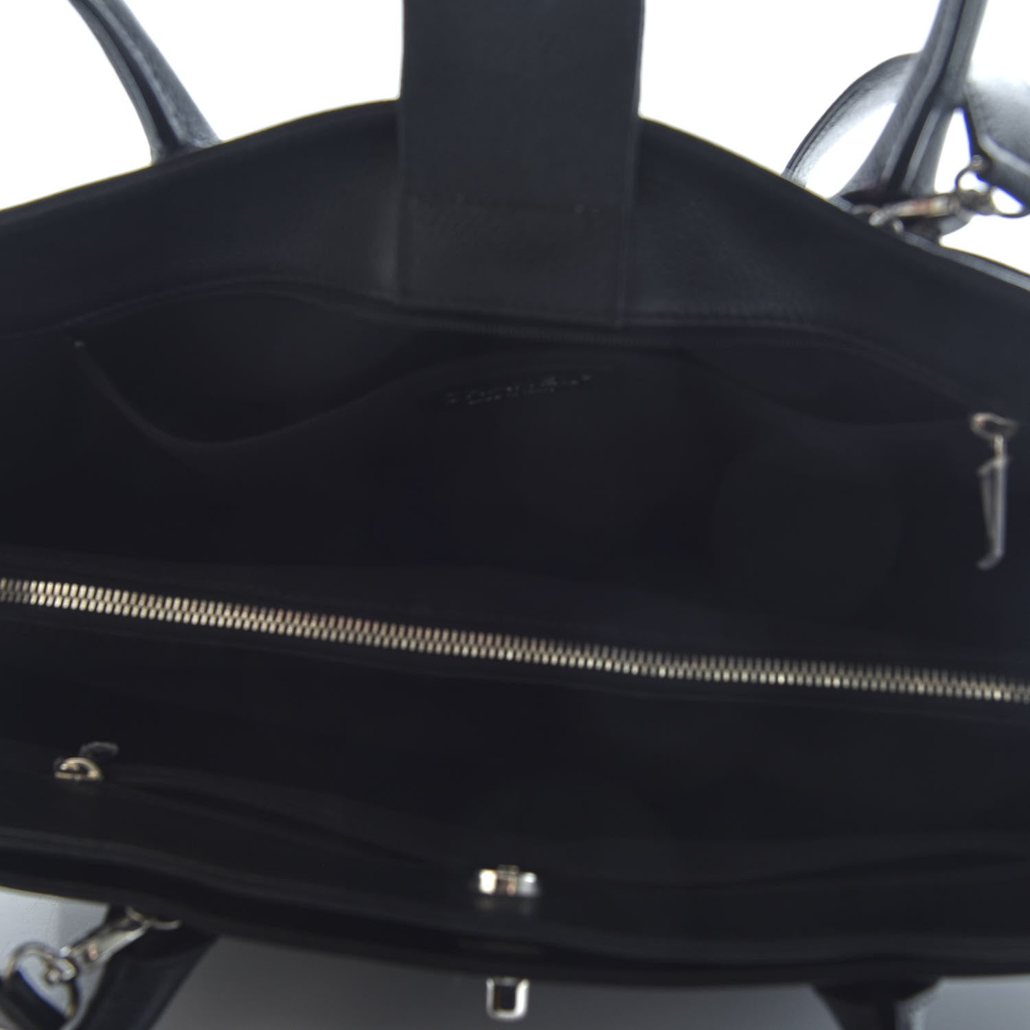 Chanel Calfskin Cerf Executive Shopper Tote Black 5 of 11