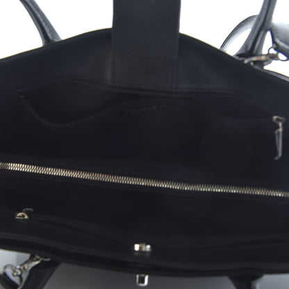 Chanel Calfskin Cerf Executive Shopper Tote Black 5 of 11