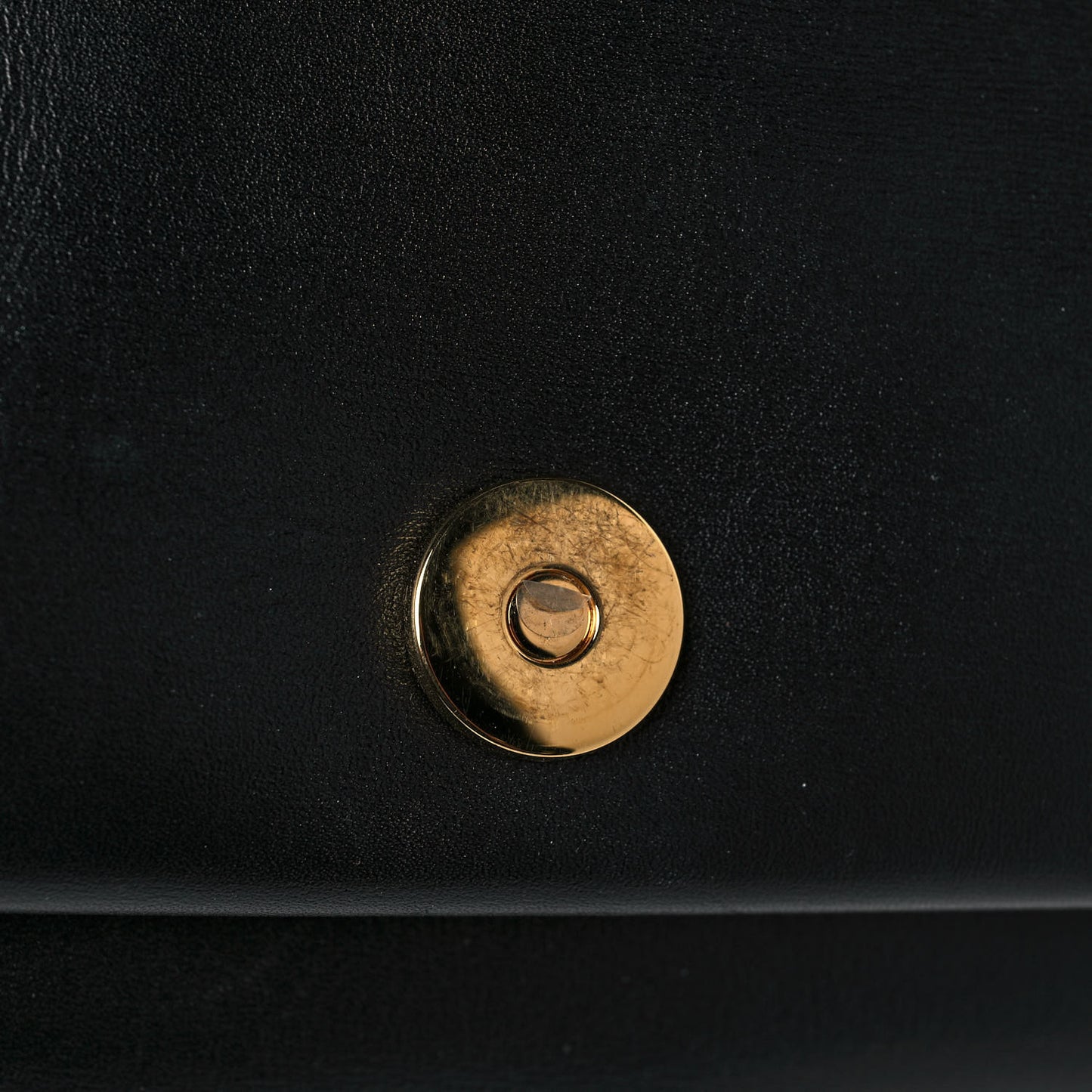 Vitello Palmellato Lux Small Arli Flap Shoulder Bag Black