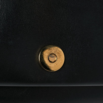 Gucci Vitello Palmellato Lux Small Arli Flap Shoulder Bag Black 13 of 14