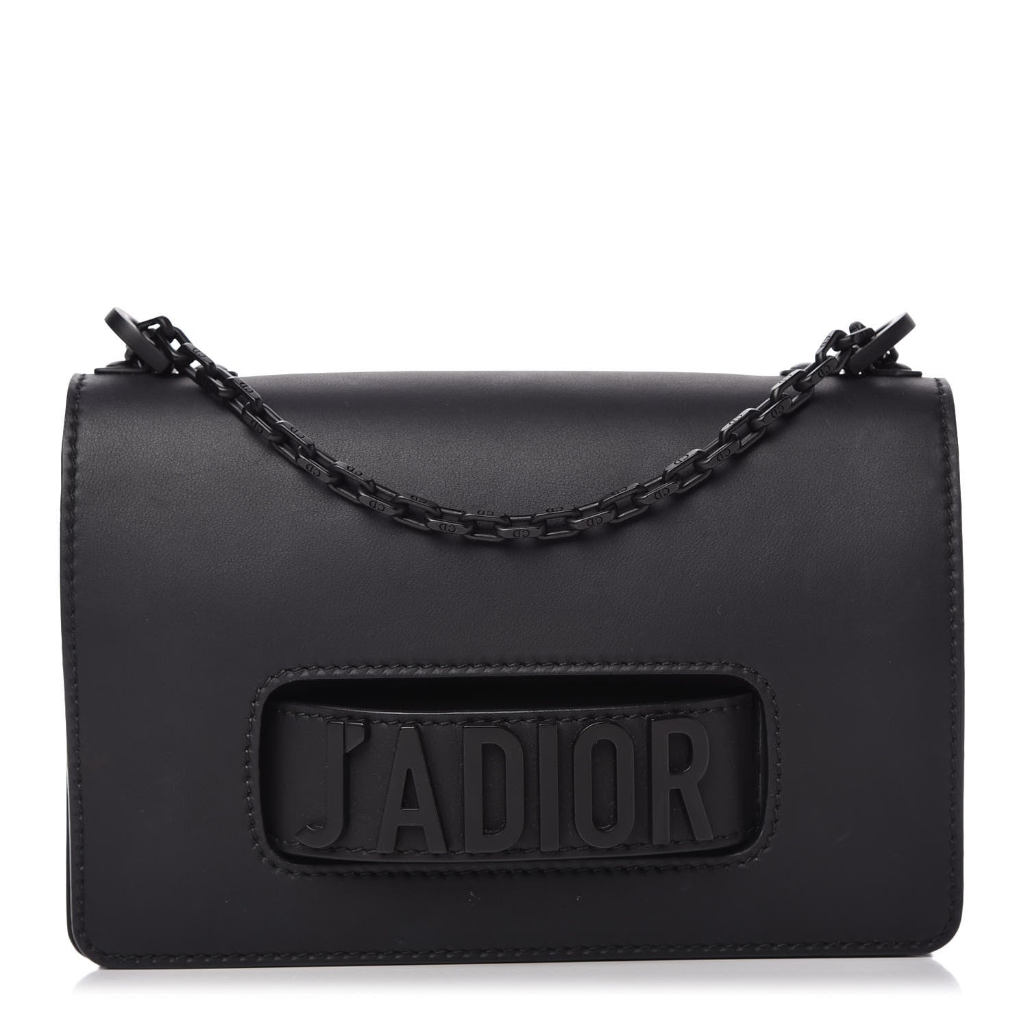 Christian Dior Ultra Matte Calfskin J'Adior Chain Flap Bag Black 1 of 9