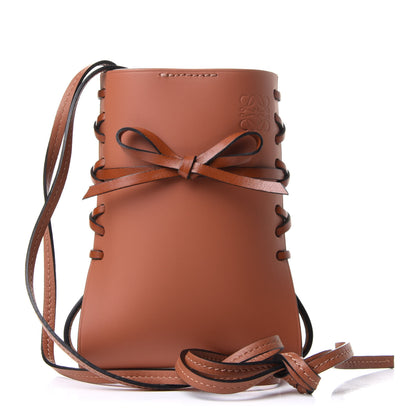 Loewe Smooth Calfskin Ikebana Phone Pocket Tan 1 of 6