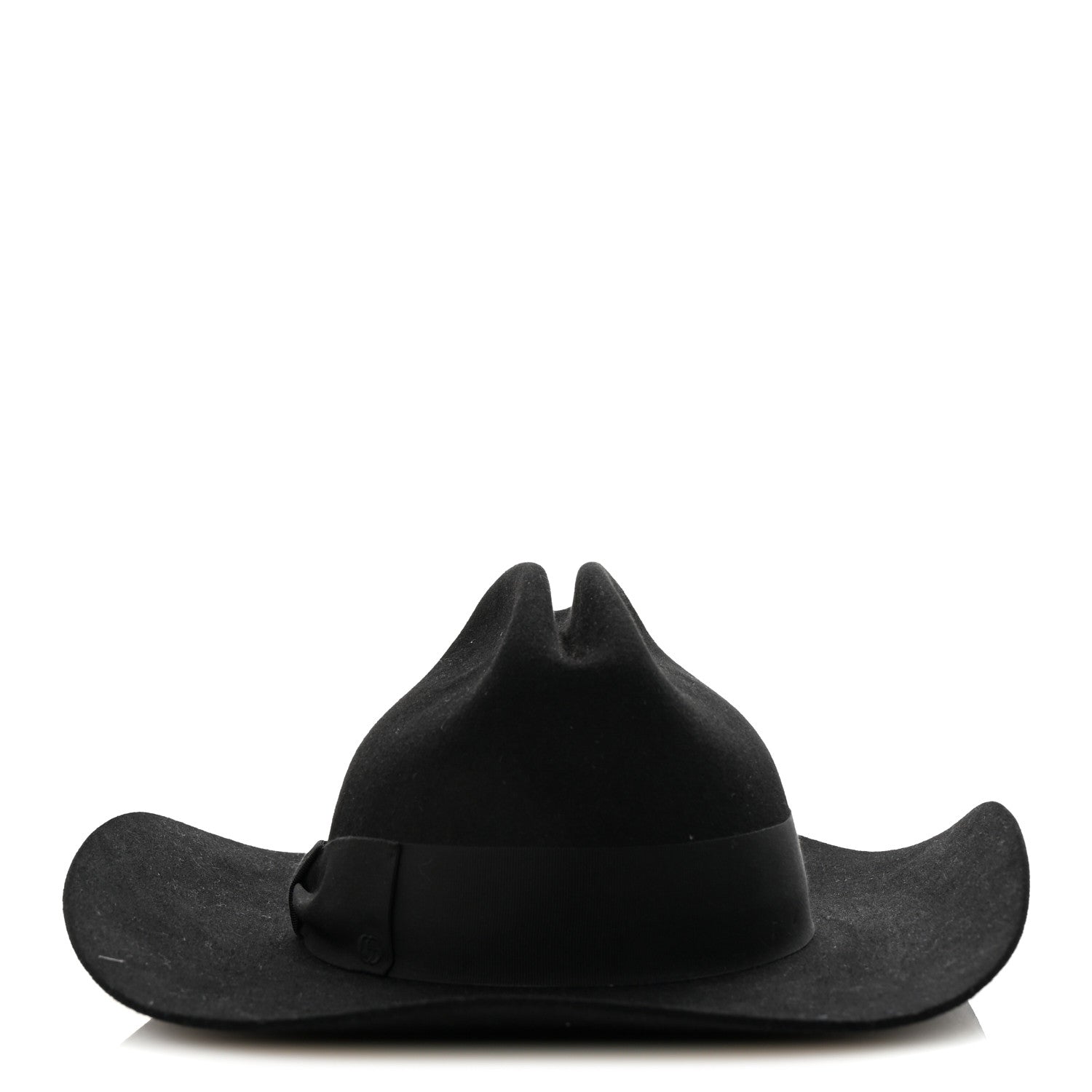 Gucci Felt Dallas Wide Brim Hat S Black 3 of 8