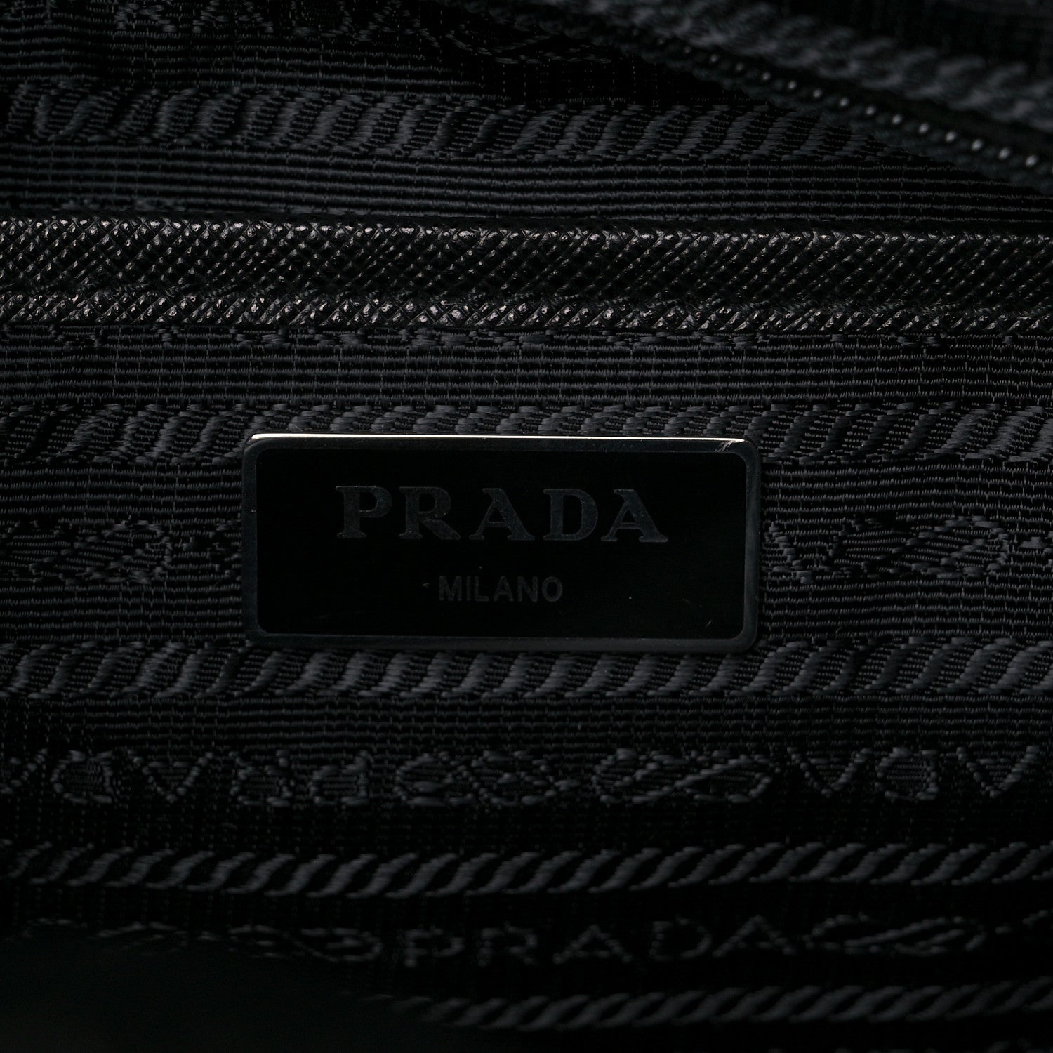 Prada Tessuto Nylon Vela Small Backpack Black 6 of 10