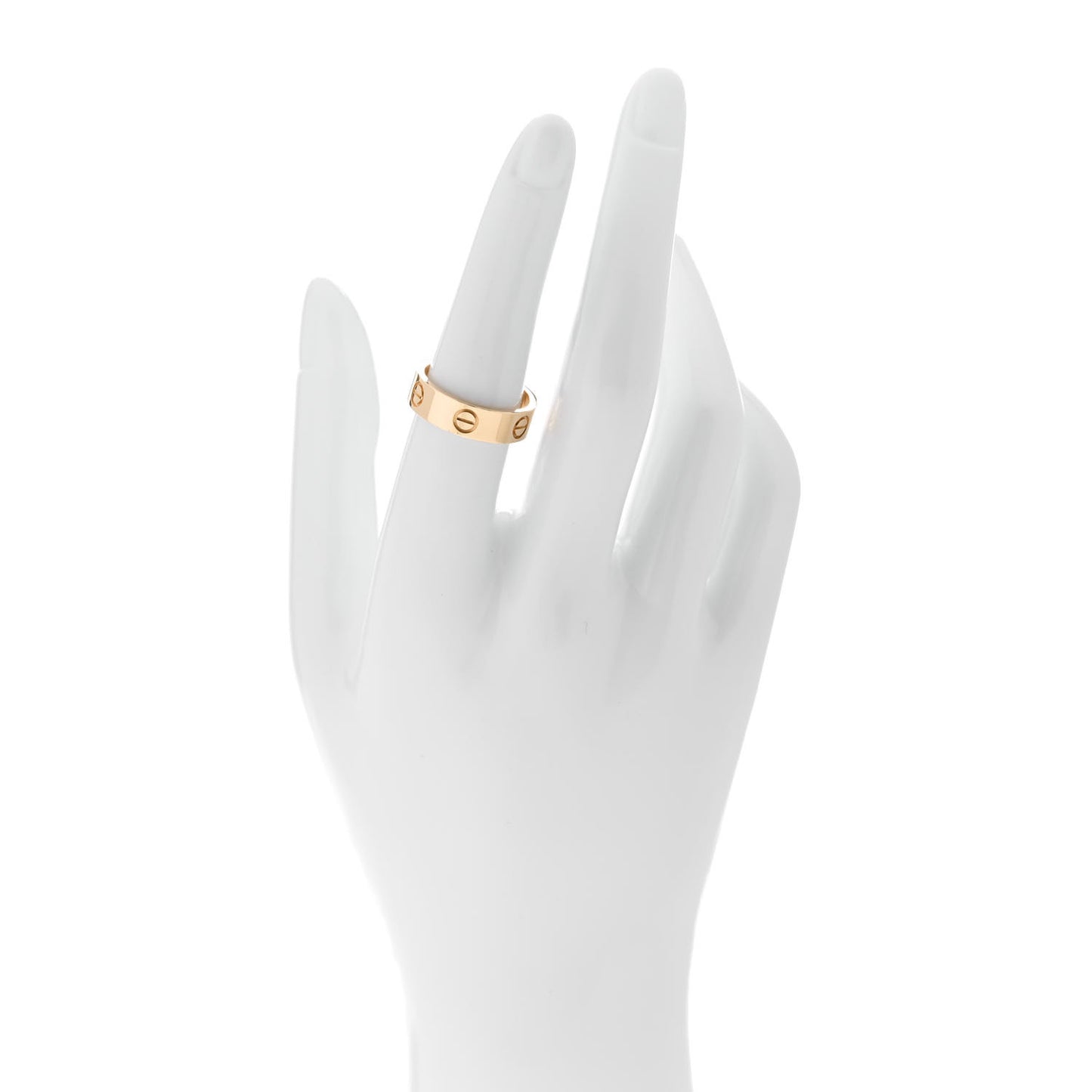 18K Yellow Gold 5.5mm LOVE Ring 54 7