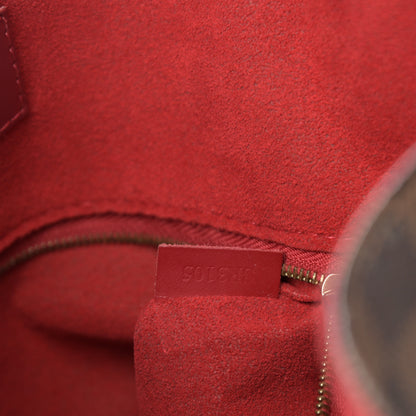 Louis Vuitton Damier Ebene Caissa Hobo Cherry 7 of 18
