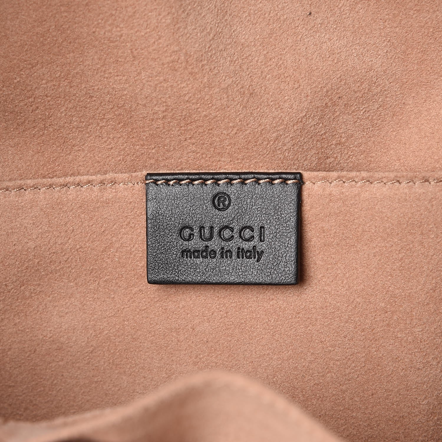 Gucci Calfskin Matelasse GG Marmont Backpack Black 6 of 8