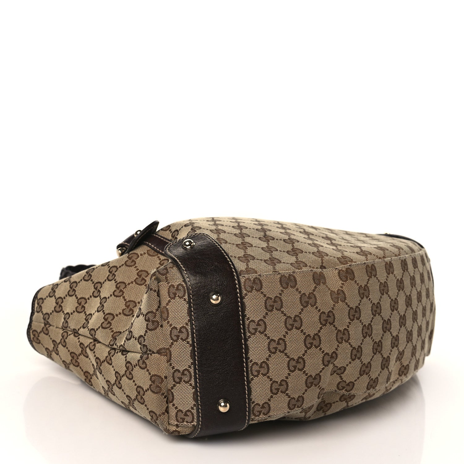 Gucci Monogram Medium Pelham Shoulder Bag Dark Brown 4 of 9