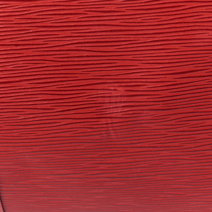 Louis Vuitton Epi Keepall 50 Castillan Red 9 of 10