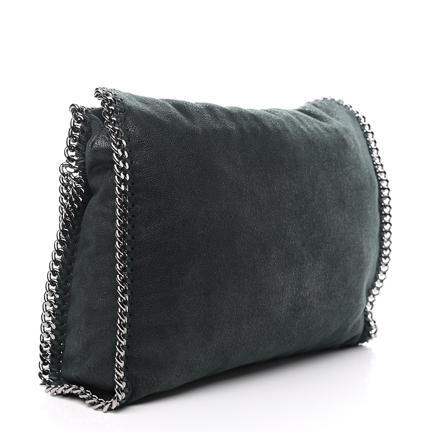 Stella McCartney Shaggy Deer Falabella Fold Over Tote Pine 2 of 8