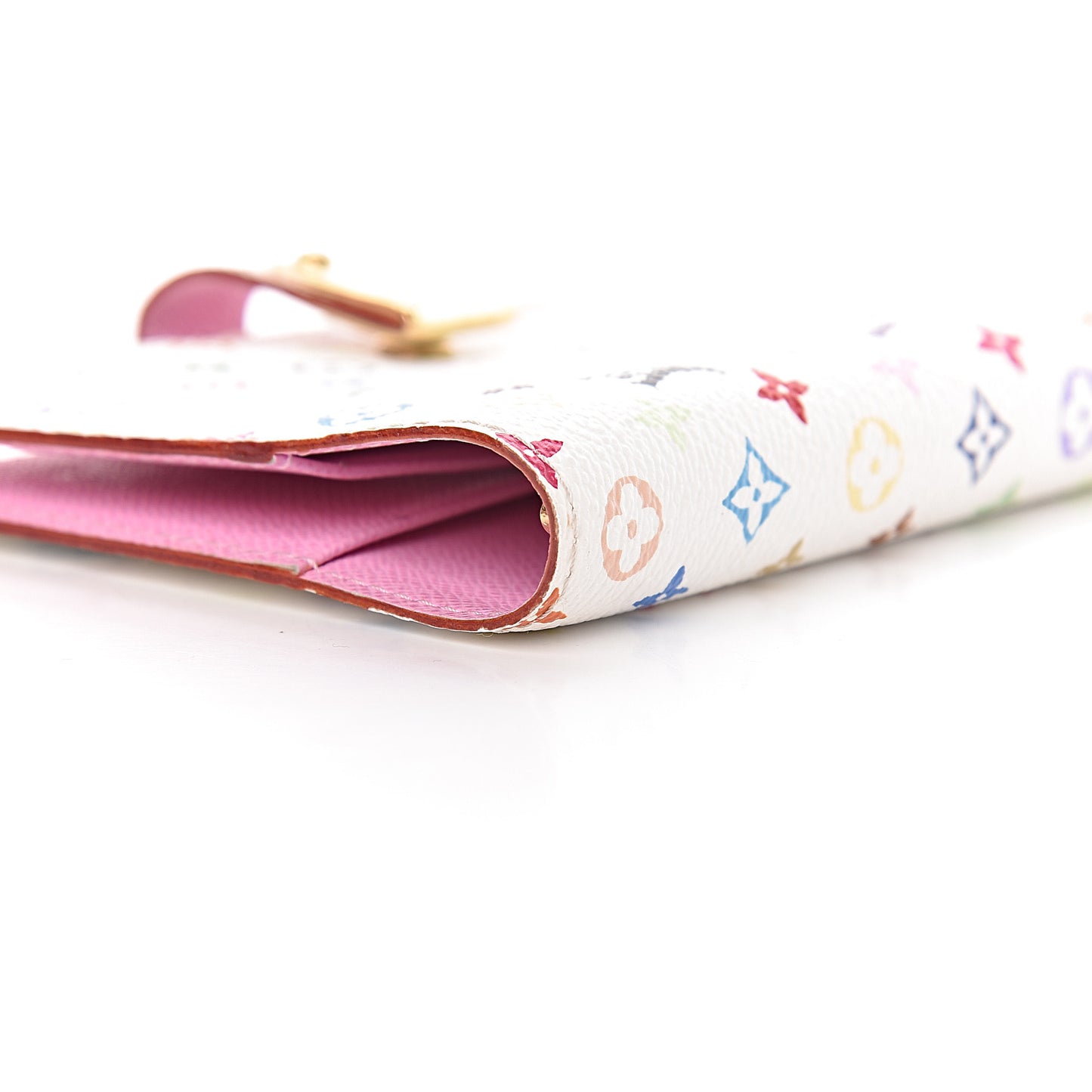 Monogram Multicolor Partenaire Agenda Cover PM White Litchi