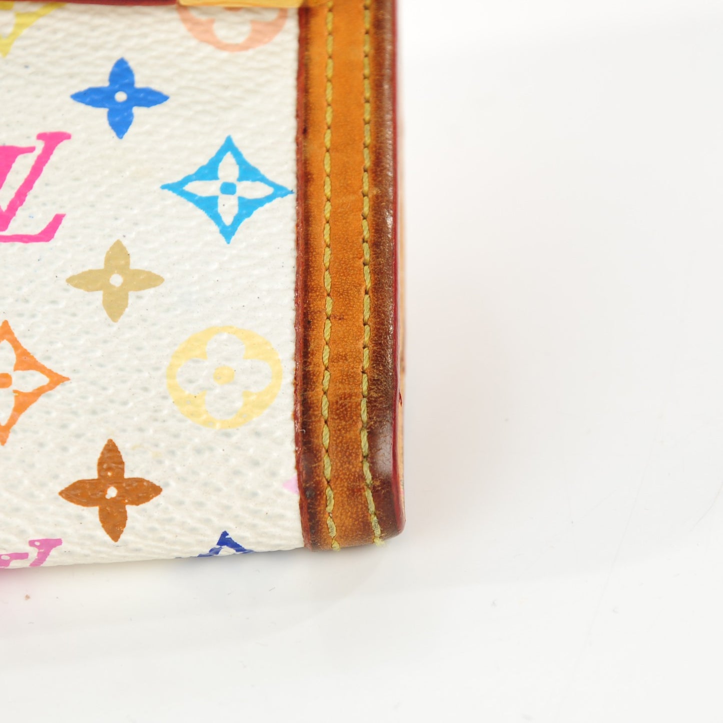 Monogram Multicolor Porte Tresor International Wallet White