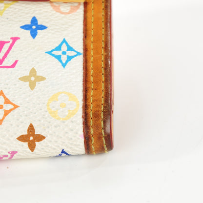 Louis Vuitton Monogram Multicolor Porte Tresor International Wallet White 6 of 14