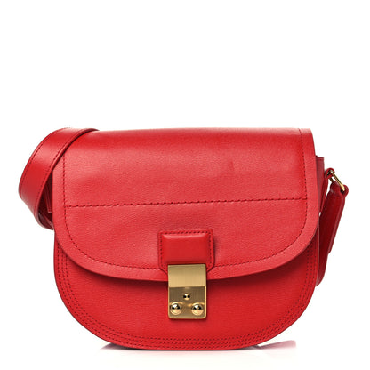 3.1 Phillip Lim Calfskin Mini Pashli Saddle Belt Bag Red 1 of 9