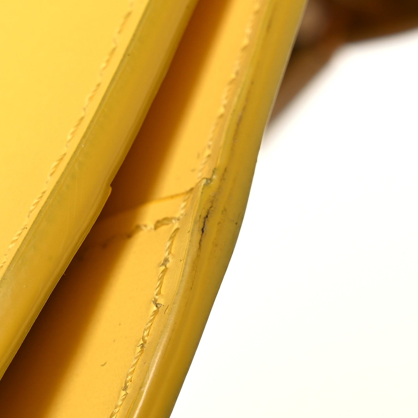 Box Calfskin Teen Classic Box Flap Bag Yellow