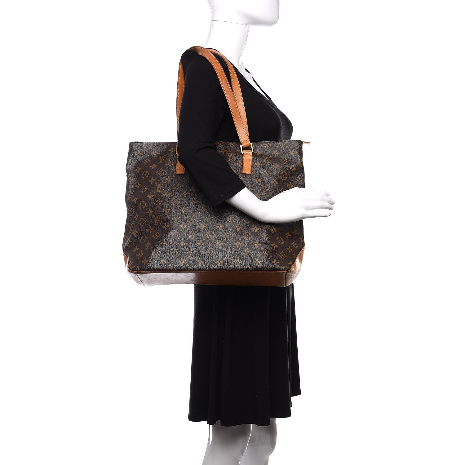 Louis Vuitton Monogram Cabas Mezzo 2 of 11