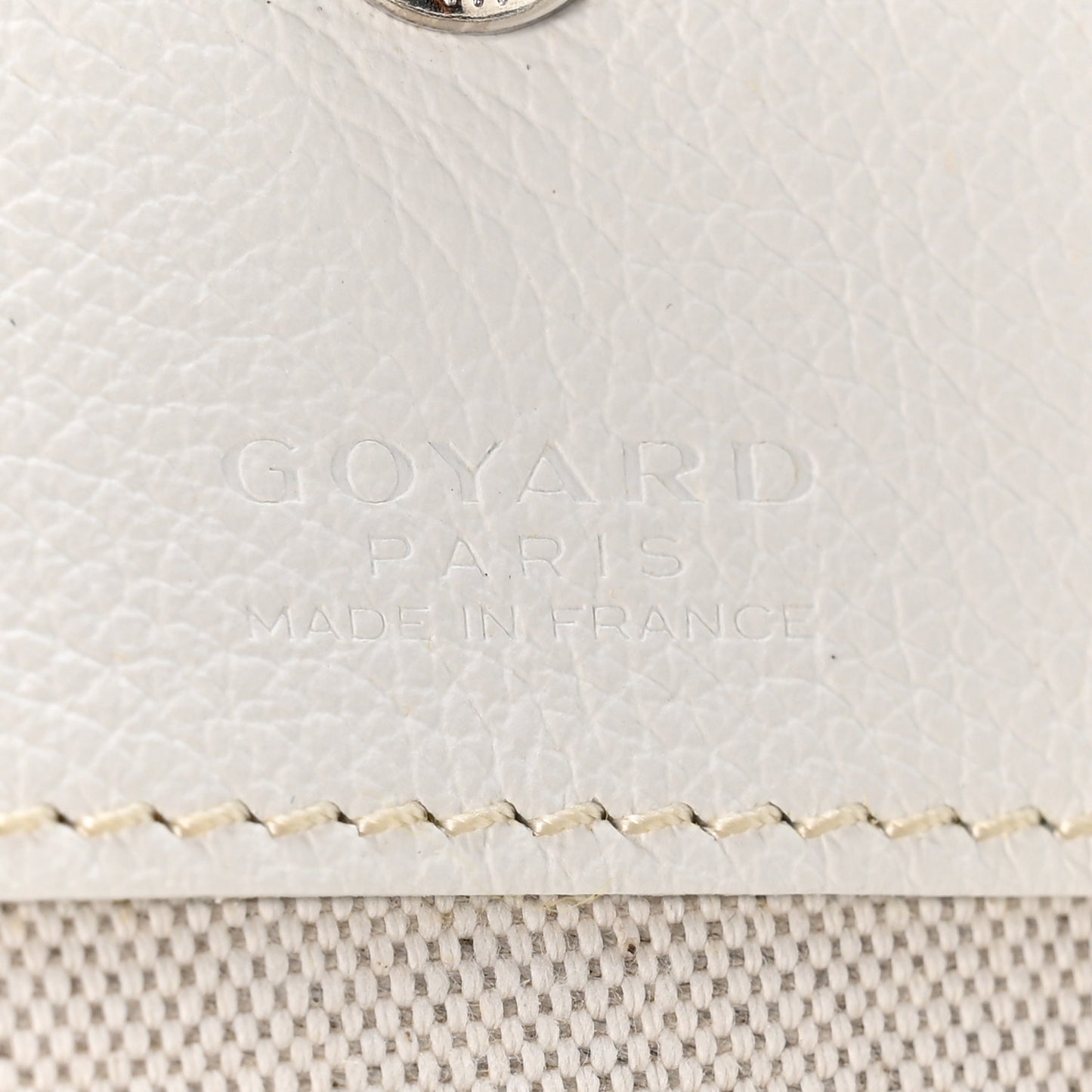 Goyardine Saint Louis GM White