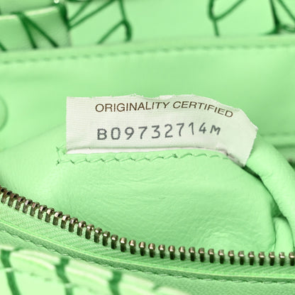 Bottega Veneta Nappa Maxi Intrecciato Overlock Stitched Cassette Crossbody Bag Parakeet 8 of 11