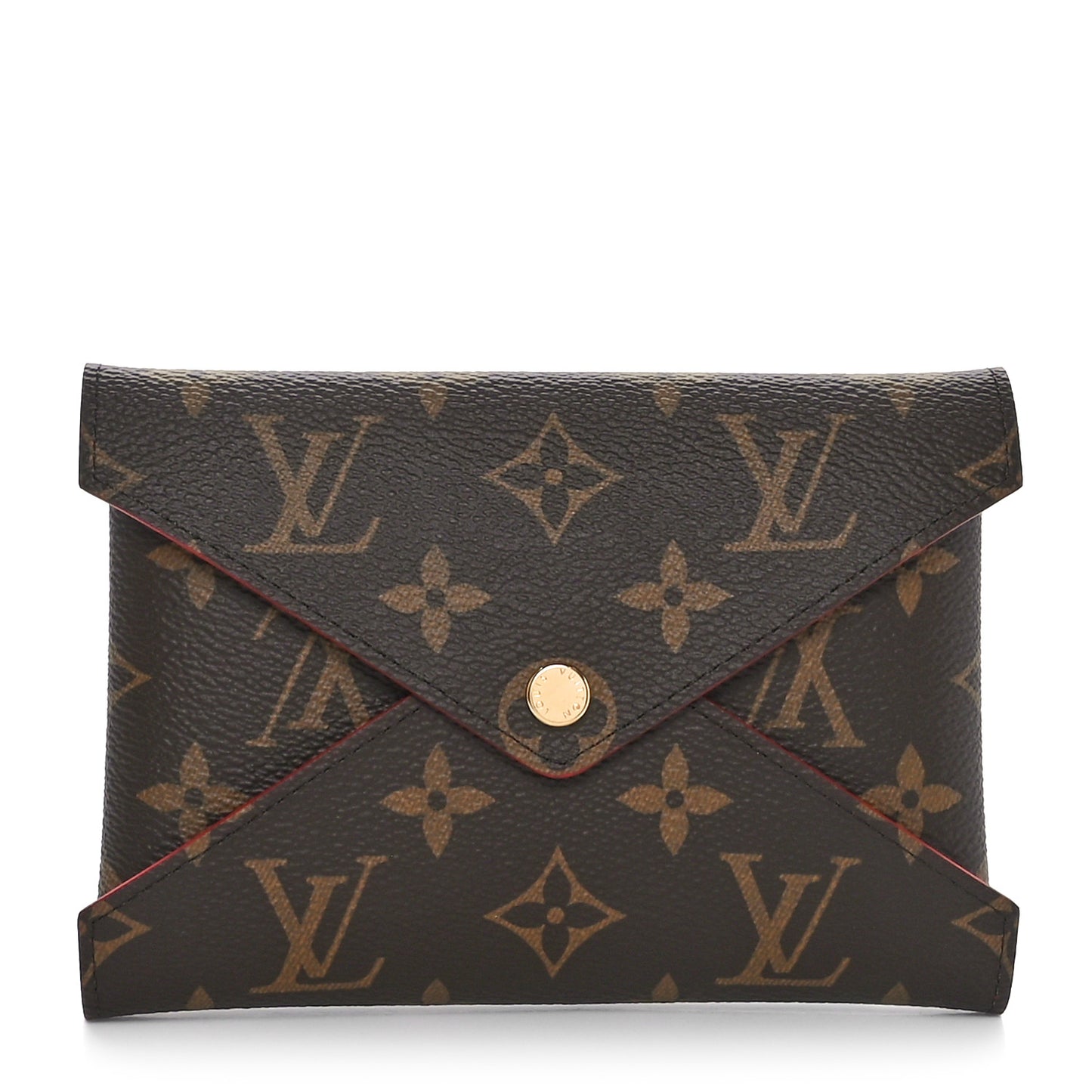 Monogram Medium Kirigami Pochette Insert Coquelicot