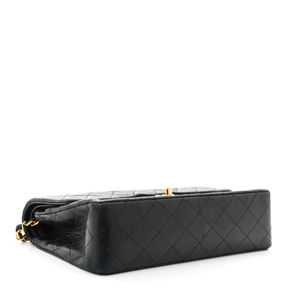 Chanel Lambskin Quilted Medium Double Flap Black 4 of 13