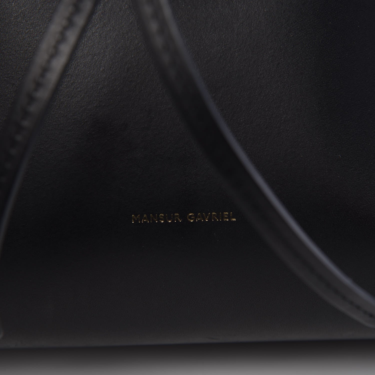 Mansur Gavriel Calfskin Mini Lady Bag Black Ballerina 8 of 10
