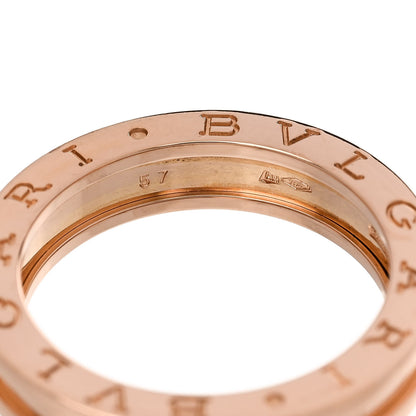 Bulgari 18K Rose Gold B.Zero1 One-Band Ring 57 8 4 of 7