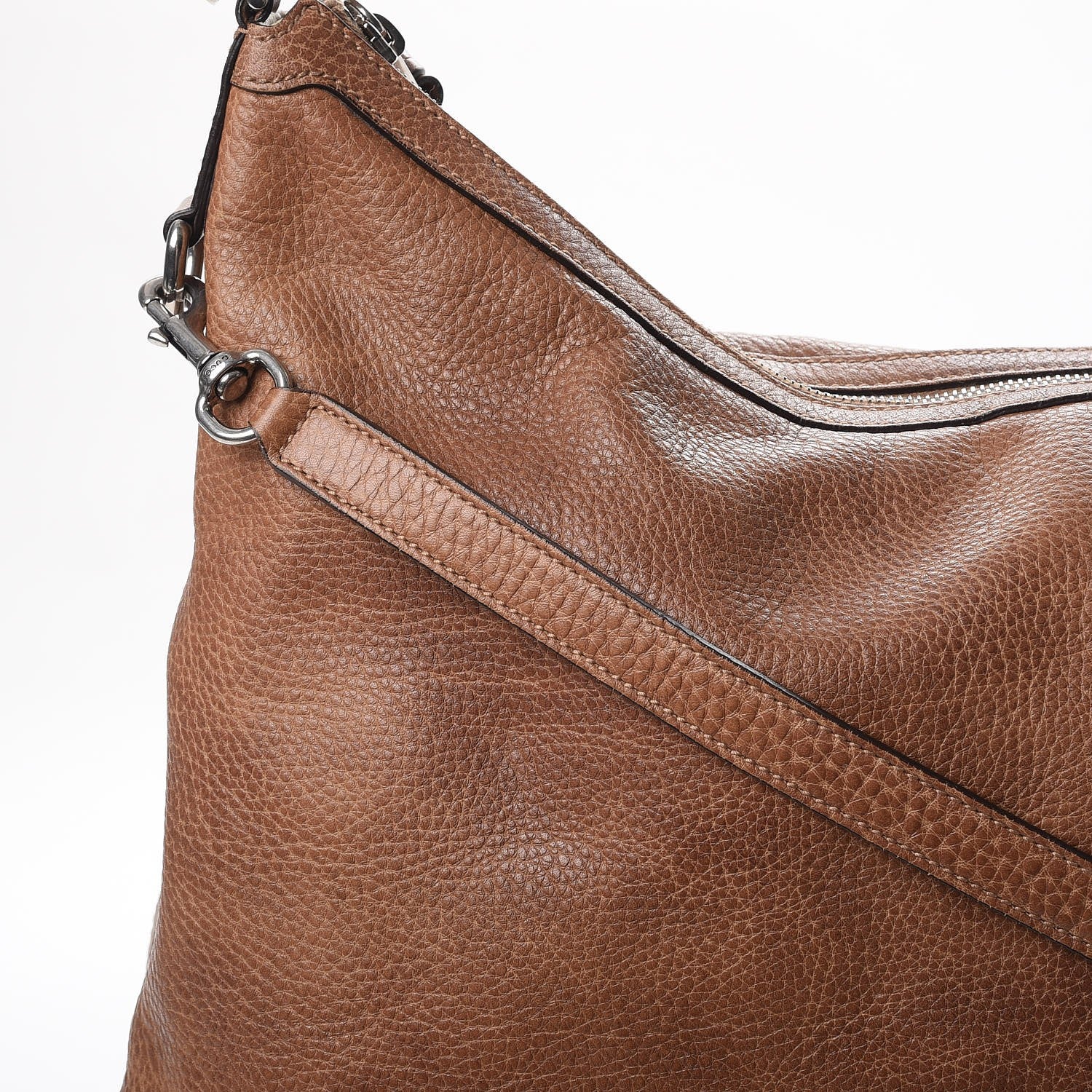 Gucci Grained Calfskin Medium Miss GG Hobo Light Cuir 9 of 15