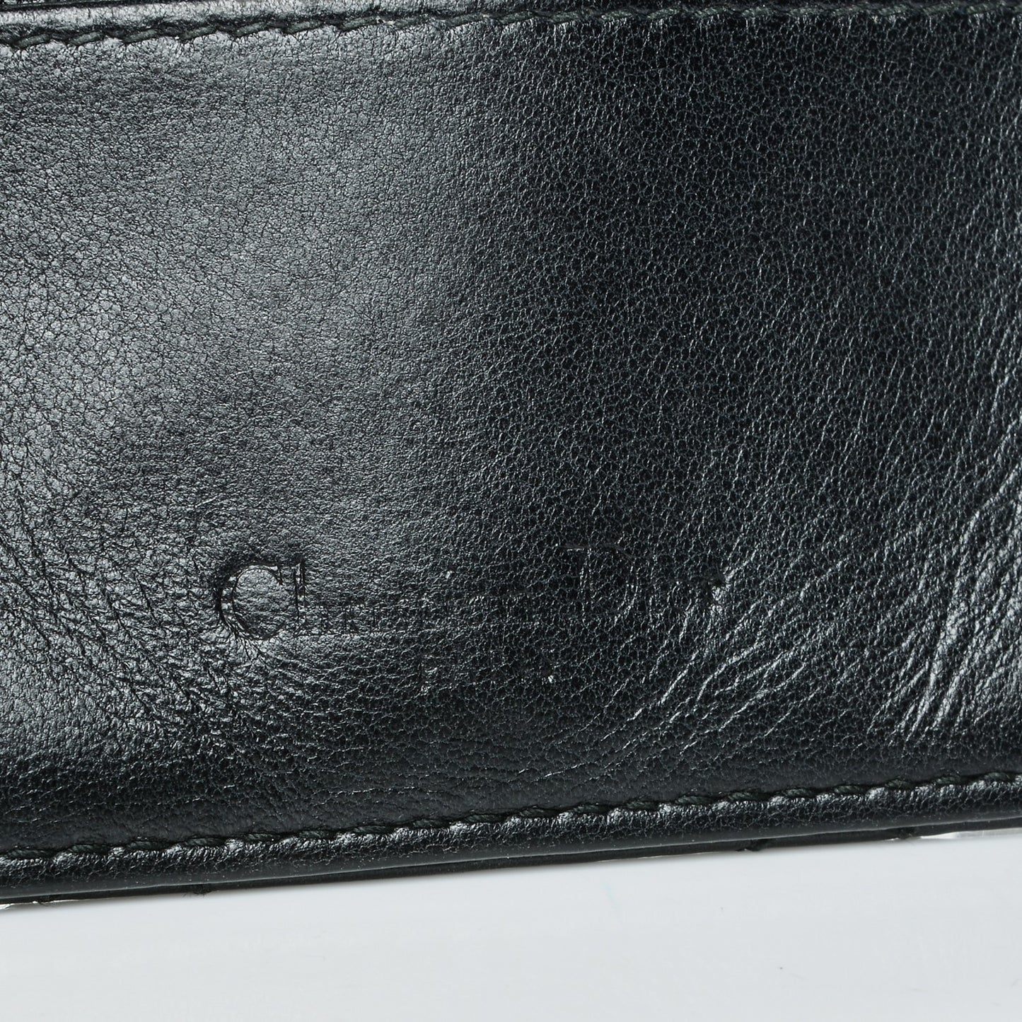 Lambskin Cannage Lady Dior Card Holder Black