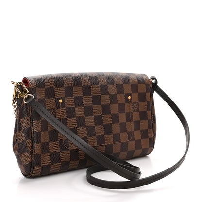 Louis Vuitton Damier Ebene Favorite MM 3 of 11