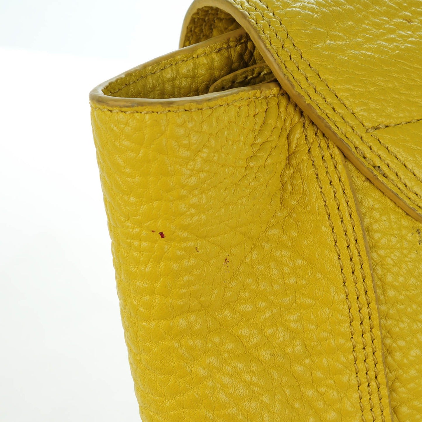 3.1 Calfskin Large Pashli Satchel Lemon Yellow