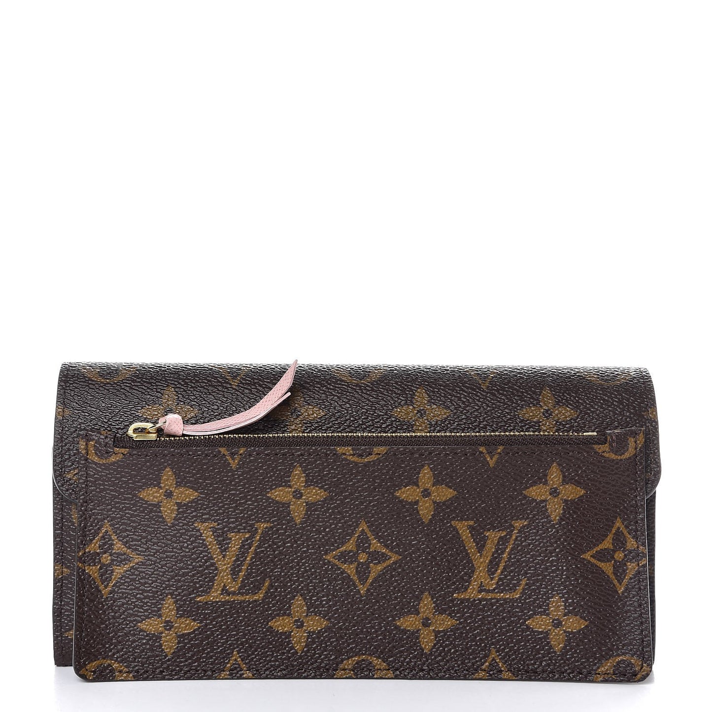 Monogram Josephine Wallet Rose Ballerine