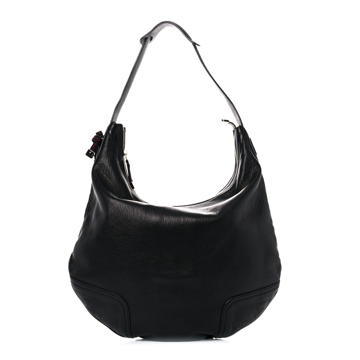 Calfskin Large Princy Hobo Black