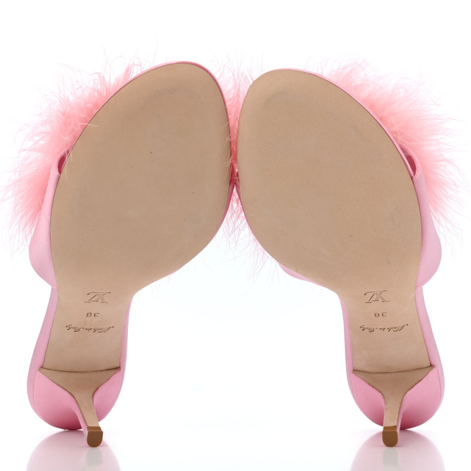 Louis Vuitton Fur Crystal LV Marilyn Mule 38 Rose 6 of 12