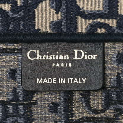 Christian Dior Oblique Large Book Tote Blue Multicolor 6 of 8