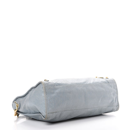 Balenciaga Agneau Giant 12 Gold Hardware City Bleu Acier Ciel 3 of 15